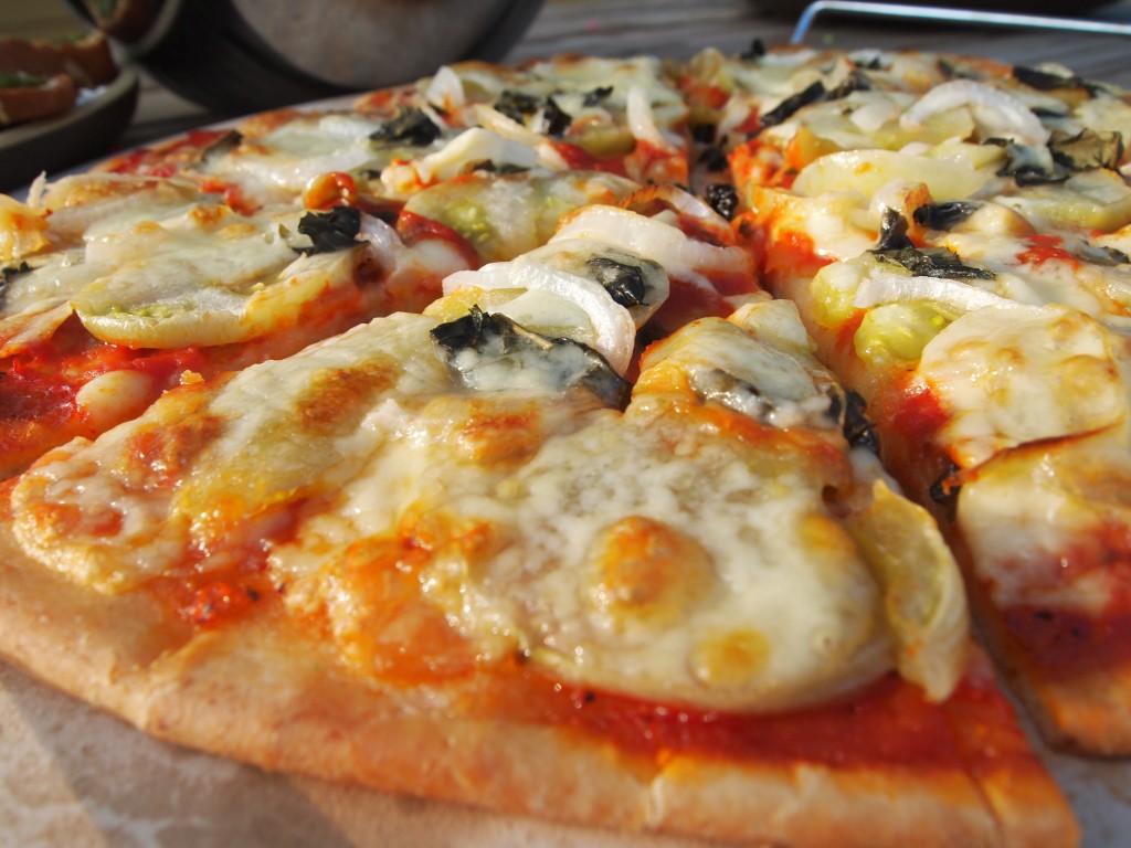 Green Tomato Pizza Coseppi Kitchen